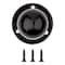 National Hardware National Hardware 2.87 in. L Matte Black Steel Knob Pull N166-002 - alternate 2